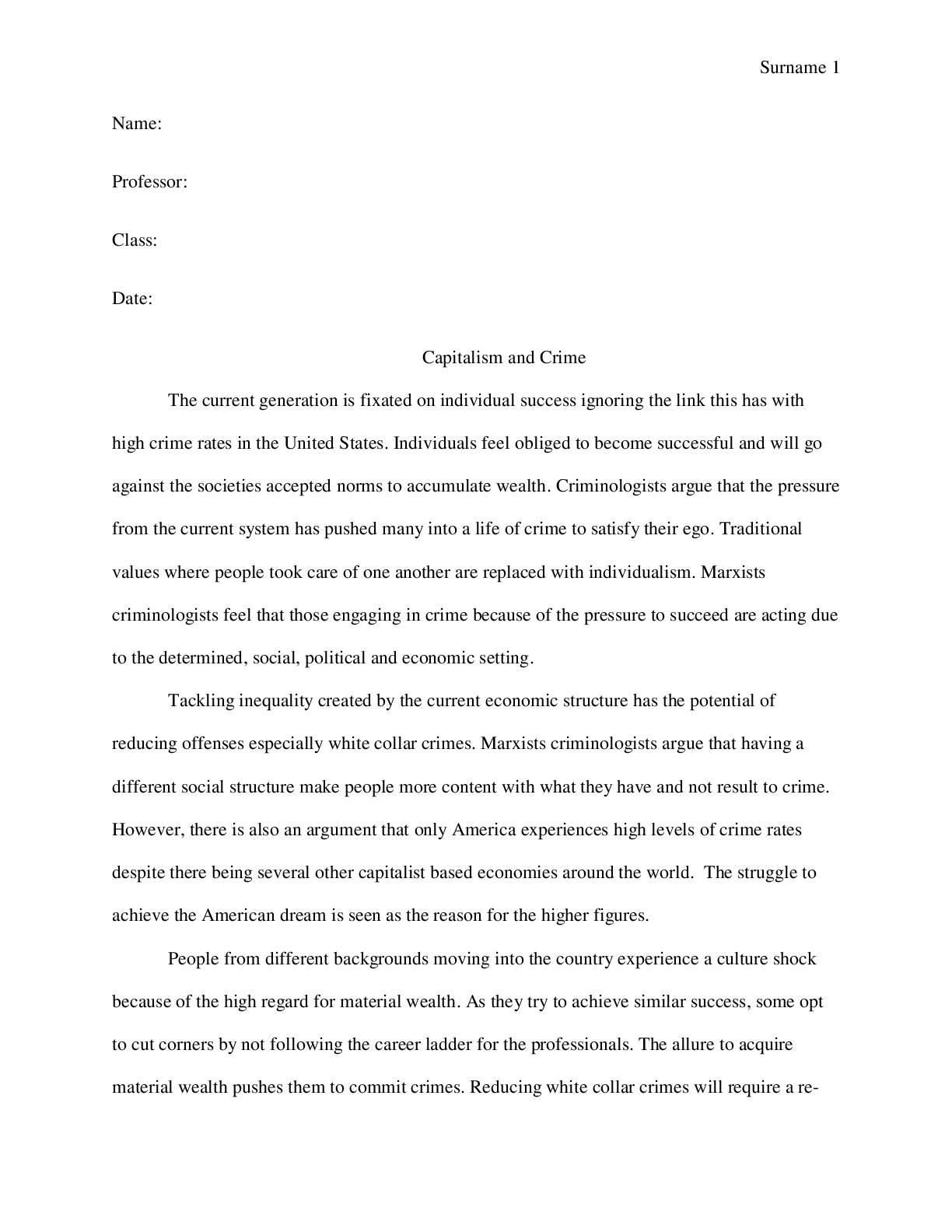 Preview image for The link between Capitalism and Crime